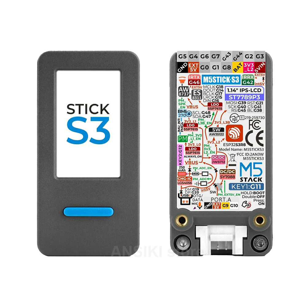 Electronics Project Kit - M5Stack M5StickS3 ESP32-S3: Портативный комплект для