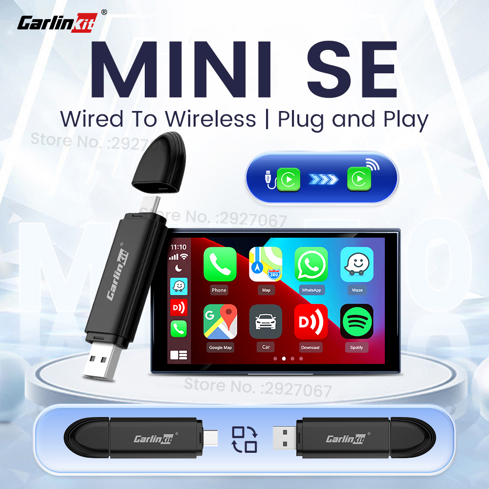 Wifi Smart Plug - CarlinKit MINI 5.0 Pro Беспроводной адаптер