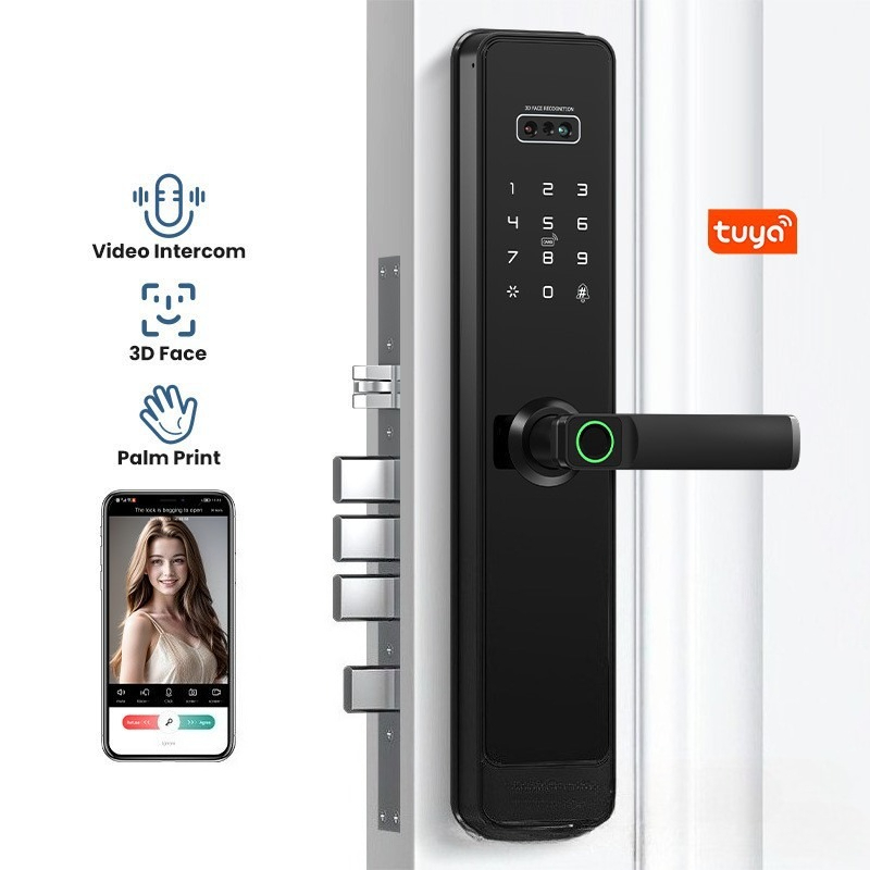 Smart Door Lock Wifi - EGFirtor Полуавтоматический умный замок Tuya с