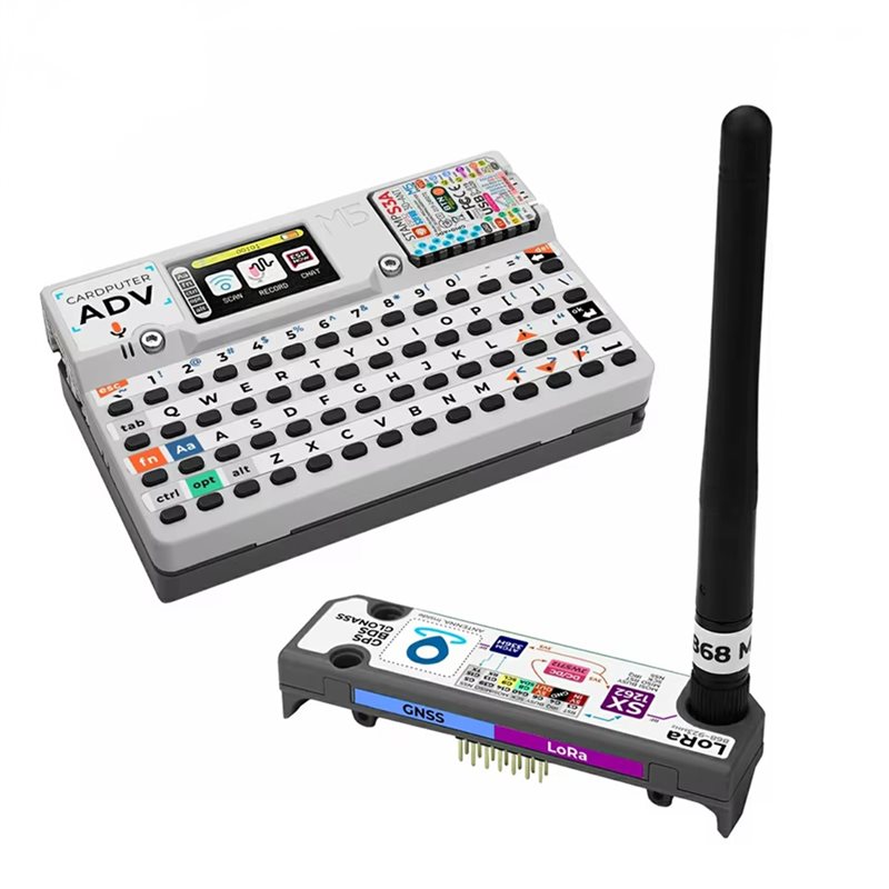 Microcontroller Kit - 【СУРПРИЗ】Комплект M5stack Cardputer Adv Kit Cap