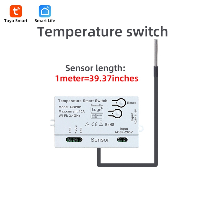 Умный датчик температуры Tuya  – обзор и цена Wifi Thermostat