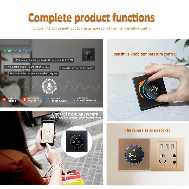 В наличии: программируемый Wi- – обзор и цена Wifi Thermostat