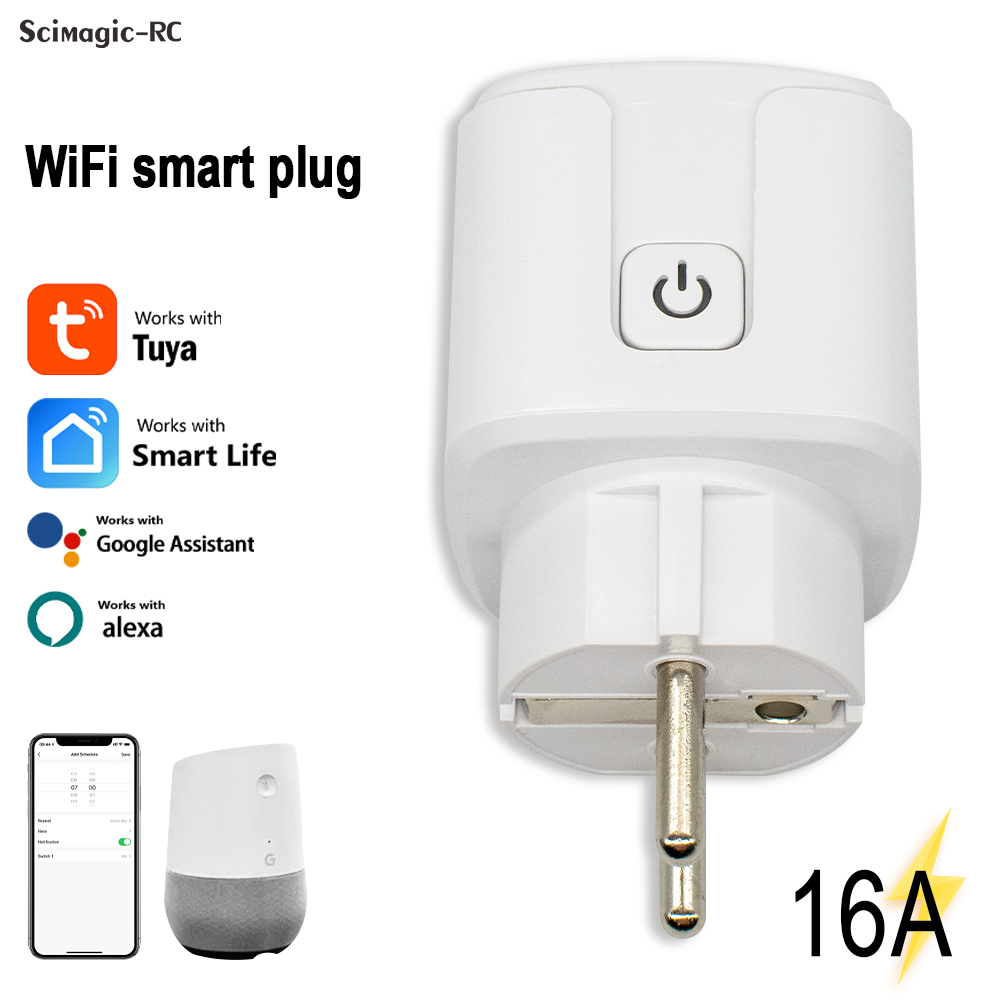 Умная розетка Tuya Wi-Fi 16A с – обзор и цена Wifi Smart Plug
