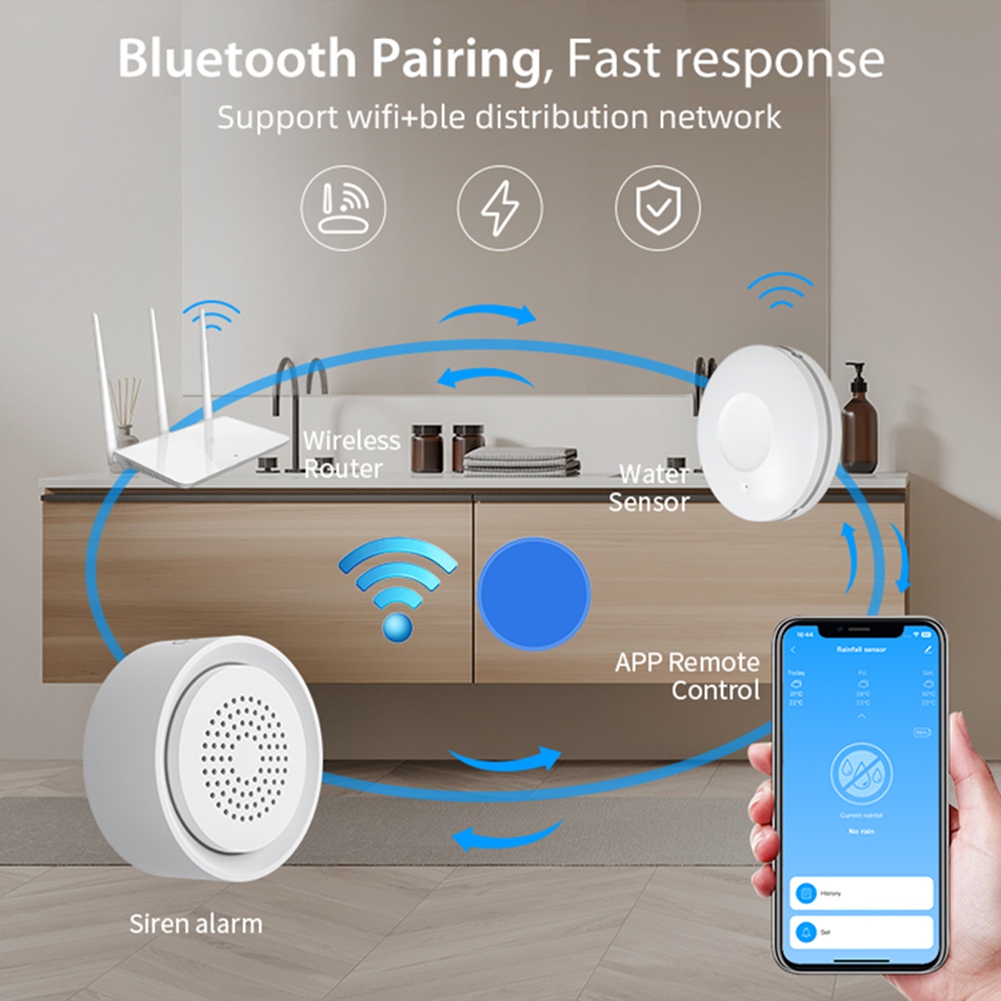 Датчик протечки воды PHILE для – обзор и цена Smart Home Automation Kit