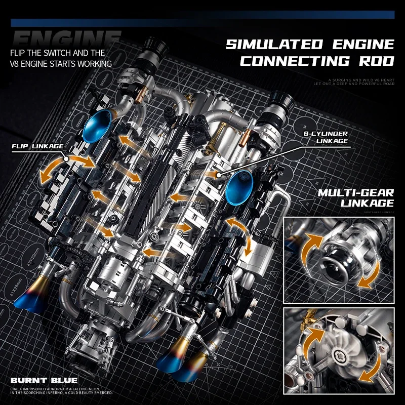 Комплект для сборки двигателя  – обзор и цена Stem Robotics Kit