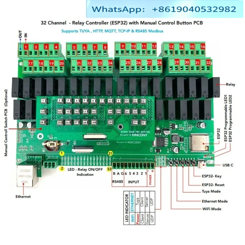 Профессиональный беспроводной  – обзор и цена Esp32 Smart Home Kit