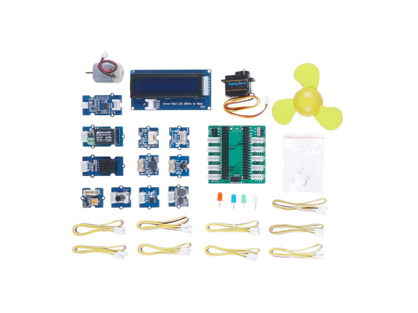 Набор для разработки Grove Sta – обзор и цена Sensor Kit Arduino