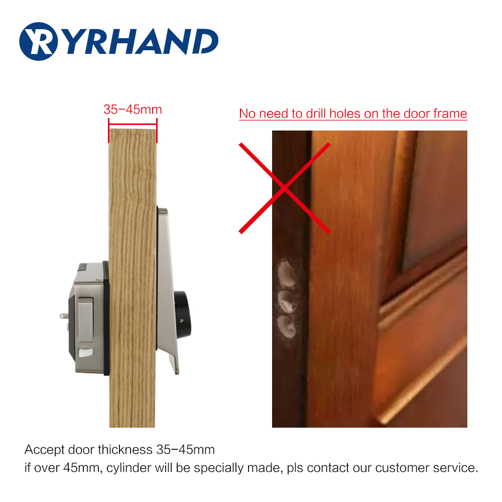 Водонепроницаемые смарт-замки  – обзор и цена Smart Door Lock Wifi
