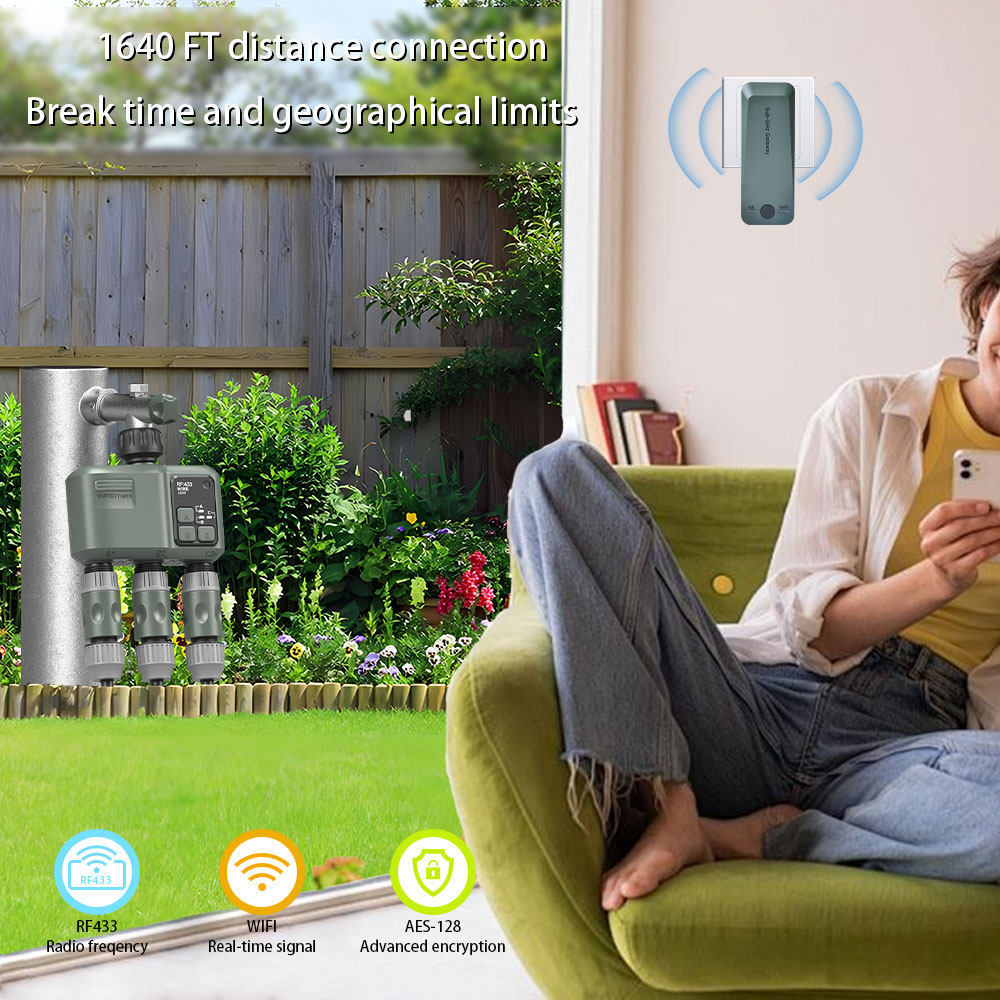 Таймер полива Tuya Wifi+RF433  – обзор и цена Wifi Smart Plug