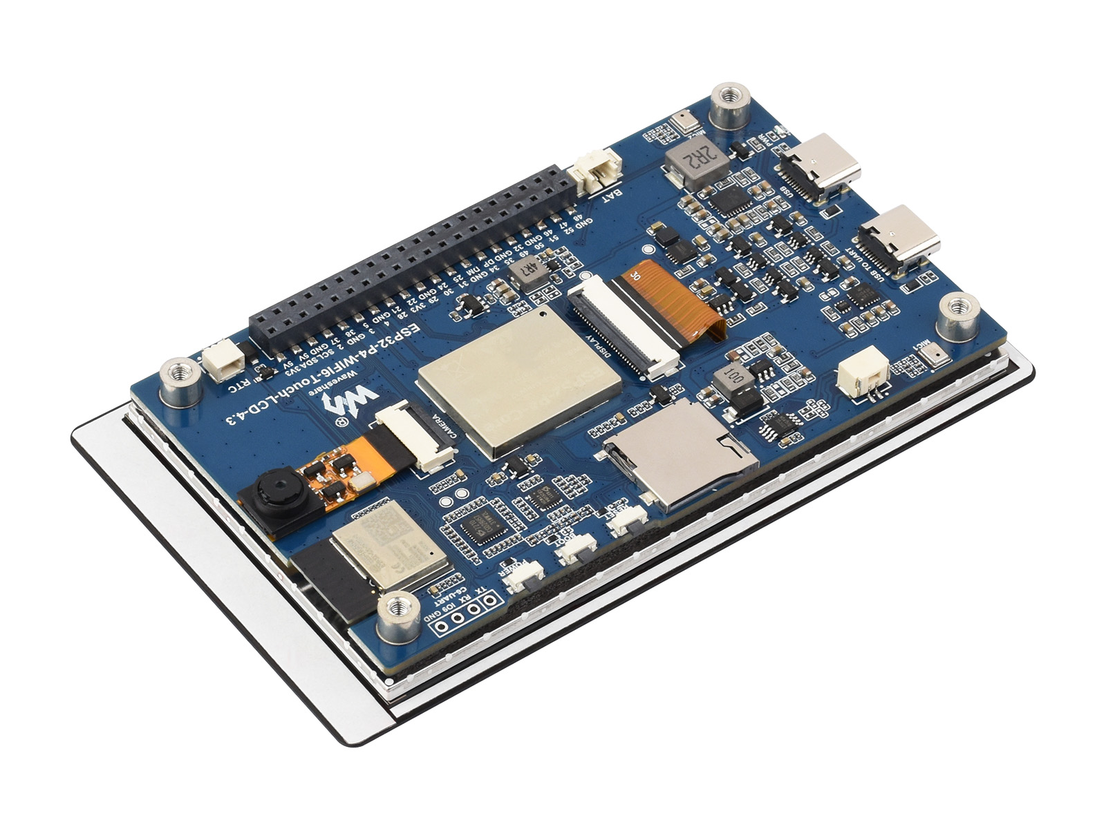 ESP32-P4 HMI сенсорный дисплей – обзор и цена Esp32 Smart Home Kit